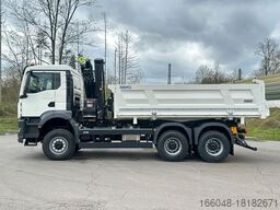 MAN TGS 33.440 6x6 /3-Seiten- Kipper /  HIAB 228-4