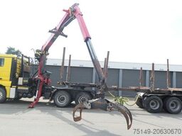 MAN 26.540 TGX/6x4/540 PS/Kran Epsilon/Blattfederung