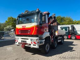 IVECO MP 410 Pritsche +Fassi F360BXP.26 Kran + JIB 6x6