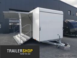 trailershop mobiler Messestand Infostand 600x230cm