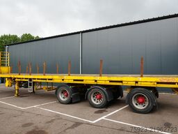 Nooteboom 3 axle extendable flatbed trailer