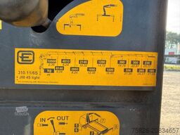 MERCEDES-BENZ Actros 2541 / Kran Effer 310.11/6S + JIB 4S