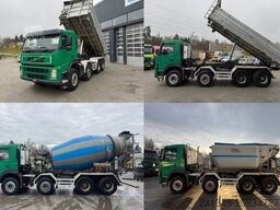 VOLVO FM-460 8x4 Kipper/Mixer