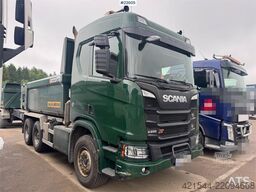 Scania R650 6x4 Tipper Truck with Istrail Tri-Axle Traile