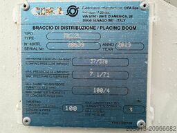 MERCEDES-BENZ Arocs 4143 8x4 Euro 6 PUMI CIFA MK32L 14,6m3