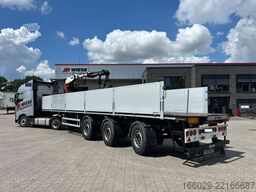 PACTON Bordwand-Auflieger mit Kran
