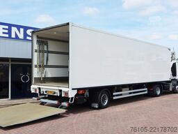 MAN TGM 15.290 Trekker + Heiwo city trailer geisole...