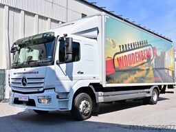 Camion refrigerato Mercedes-Benz Atego 1221  E6 LBW Bett Schlafkabine 18 Paletten