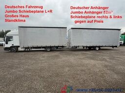 Iveco 80E22 Jumbo Schiebeplane L+R Gr. Haus Standklima