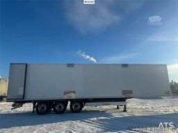 Krone box semi-trailer with Thermo King unit