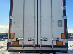 Krone box semi-trailer with Thermo King unit