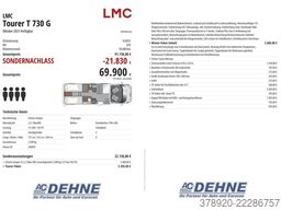 LMC Tourer T 730 G Oktober 2026 Verfügbar