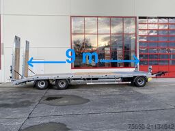 Möslein T 3-9,20 F Blatt  3 Achs Tieflader mit gerader Ladefläche 9 m, Neufahrzeug