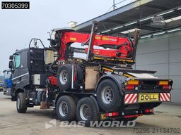 Renault K 520 K 6X6 Palfinger S260L87 Holz Crane wood t...