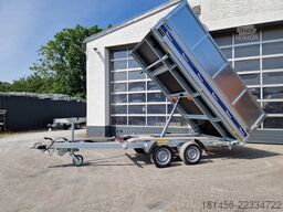 trailershop riesig Debon PW 3.6 mit Bordwandaufsatz elektro