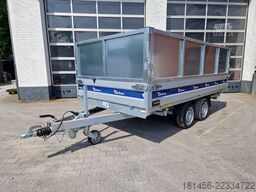 trailershop riesig Debon PW 3.6 mit Bordwandaufsatz elektro