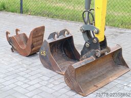 WACKER NEUSON ET16 | DUTCH LOW HOURS | 3 BUCKETS | HYDR. QC