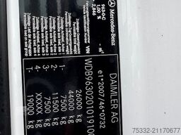 Mercedes-Benz Actros 2540 BDF exBW Fahrsch BIG S KM 99