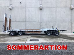 Möslein T 4 VB H1  neuer 4 Achs Tieflader hydraulischen Rampen