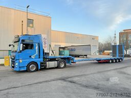 NOOTEBOOM MCO-73-04V Tele-Tieflader Rampen 4-Achs