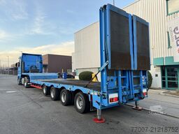 NOOTEBOOM MCO-73-04V Tele-Tieflader Rampen 4-Achs