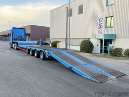 NOOTEBOOM MCO-73-04V Tele-Tieflader Rampen 4-Achs