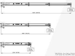 Volvo FH 540 8x4 Pritsche Palfinger 165.002 TEC 7 +JIB