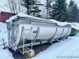  Asfaltbalje m/ hydraulisk kapell