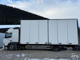 Volvo FM9 340 4x2 box truck with full side opening and t