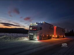 Volvo FH16 16 pallet 6x4 box truck with Onspot tool boxe