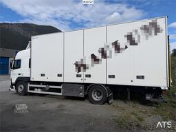 Volvo FM330 4x2 box truck with full side opening and Zep