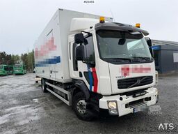 Volvo FL 4x2 box truck with a 1500 kg lift and remote co