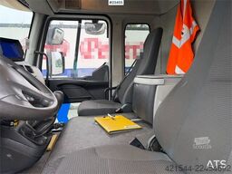 Volvo FL 4x2 box truck with a 1500 kg lift and remote co