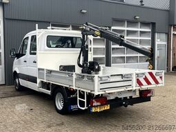 Mercedes-Benz Sprinter 513 CDI 130pk DC Laadkraan Hiab 017T A...