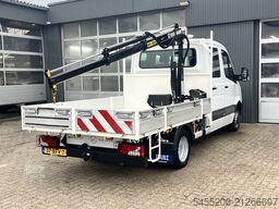 Mercedes-Benz Sprinter 513 CDI 130pk DC Laadkraan Hiab 017T A...