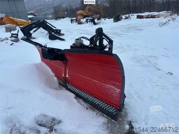 Tellefsdal V-plough high w/ new steel. 3 meters
