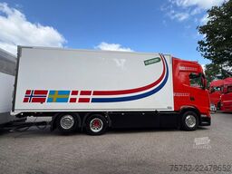 Scania 590S V8 NGS 6X2 Frigo Combi, 2x Thermo King UT1...