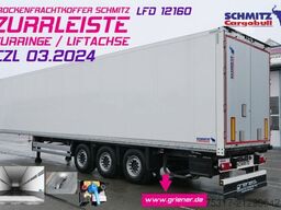 Semiremorcă carosată SCHMITZ CARGOBULL SKO/SBO  24 ZURRLEISTE / ZURRINGE / LIFTACHSE