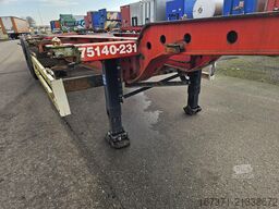 KRONE SD 27| FIXED CHASSIS | SAF DISC. 40 FT |2 X 20 ...