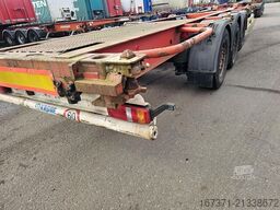 KRONE SD 27/ FIXED CHASSIS/ SAF DISC. 40 FT /2 X 20 F...