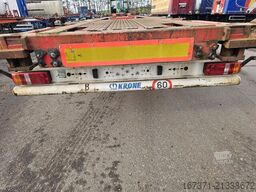 KRONE SD 27/ FIXED CHASSIS/ SAF DISC. 40 FT /2 X 20 F...