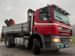 Auto-dizalica montirana na kamionu DAF CF 430 4X2 3 SEITENKIPPER PK 10500 ZWICKER ROTAR