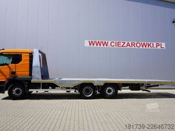 MAN TGM 26.320 6×2-4/NEW platform tow truck