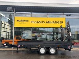 HOFFMANN Baumaschinentransporter Anhänger 10t. Tandem