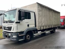 MAN TGL 12.220 Pritsche + Schiebeplane AHK Klima