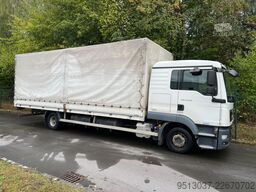 MAN TGL 12.220 Pritsche + Schiebeplane AHK Klima