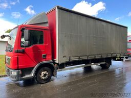 MAN TGL 8.180 Pritsche + Schiebeplane AHK Klima