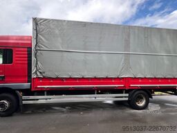 MAN TGM 15.250 Pritsche + plane AHK Klima