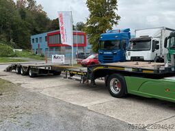 MEUSBURGER MTS-3 Tele Lenk, 49t Tieflader mit Rampen