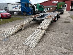 MEUSBURGER MTS-3 Tele Lenk, 49t Tieflader mit Rampen